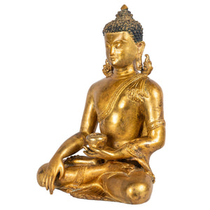 shakyamuni-buddha-bronze-22cm-1.54kg-bhumisparsha-left-himalayart