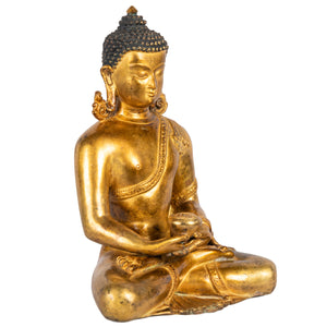 Amitabha Buddha gilt bronze statue 22 cm 1.575 kg Himalayan art right view Himalayart