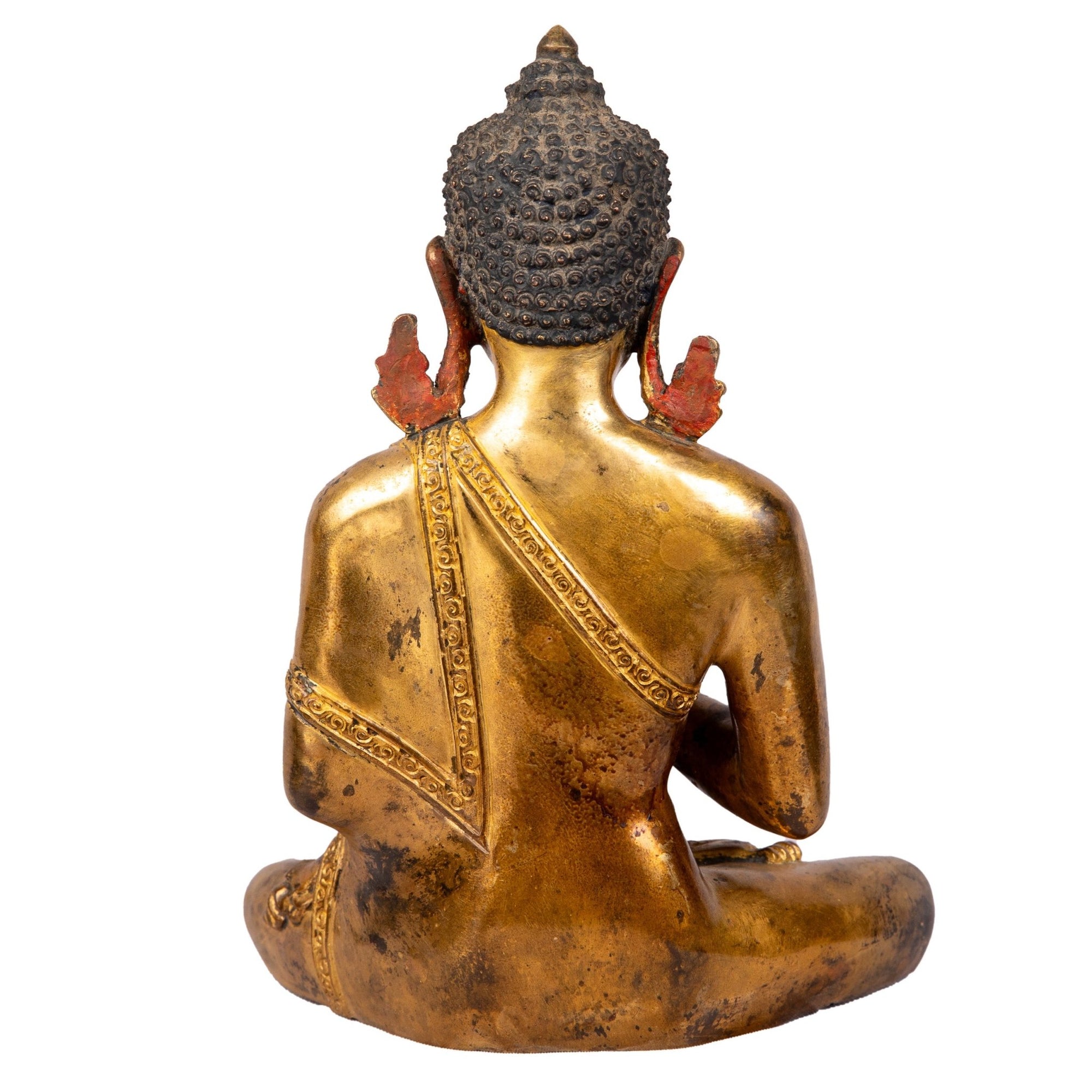 Back view — Patan craftsmanship.