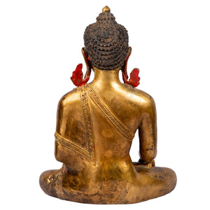 Back view — handcrafted in Patan.