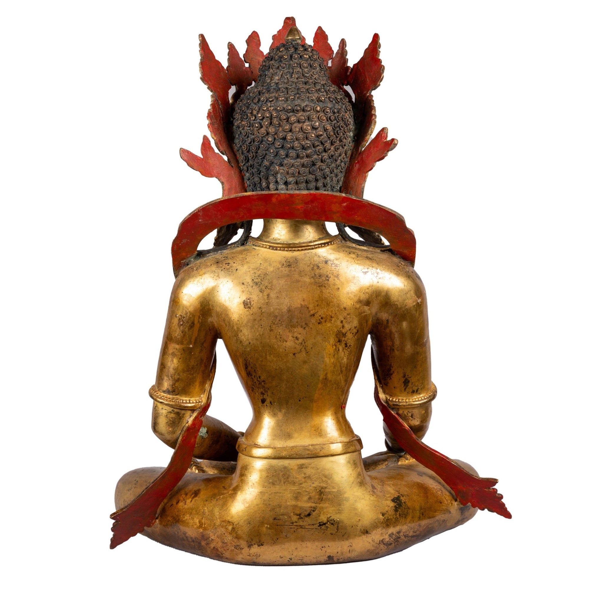 Back view — Patan craftsmanship.