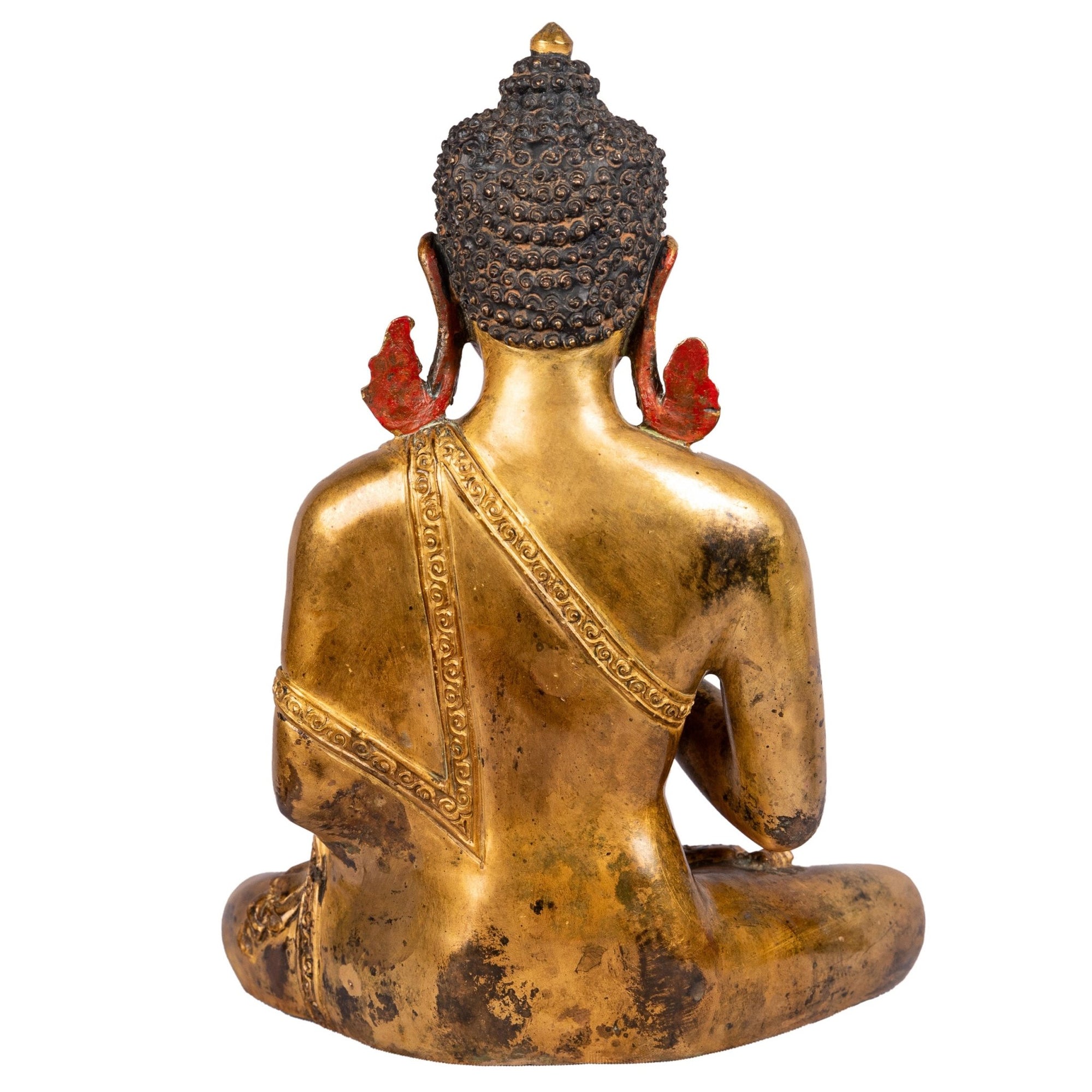 Back view — Patan craftsmanship.