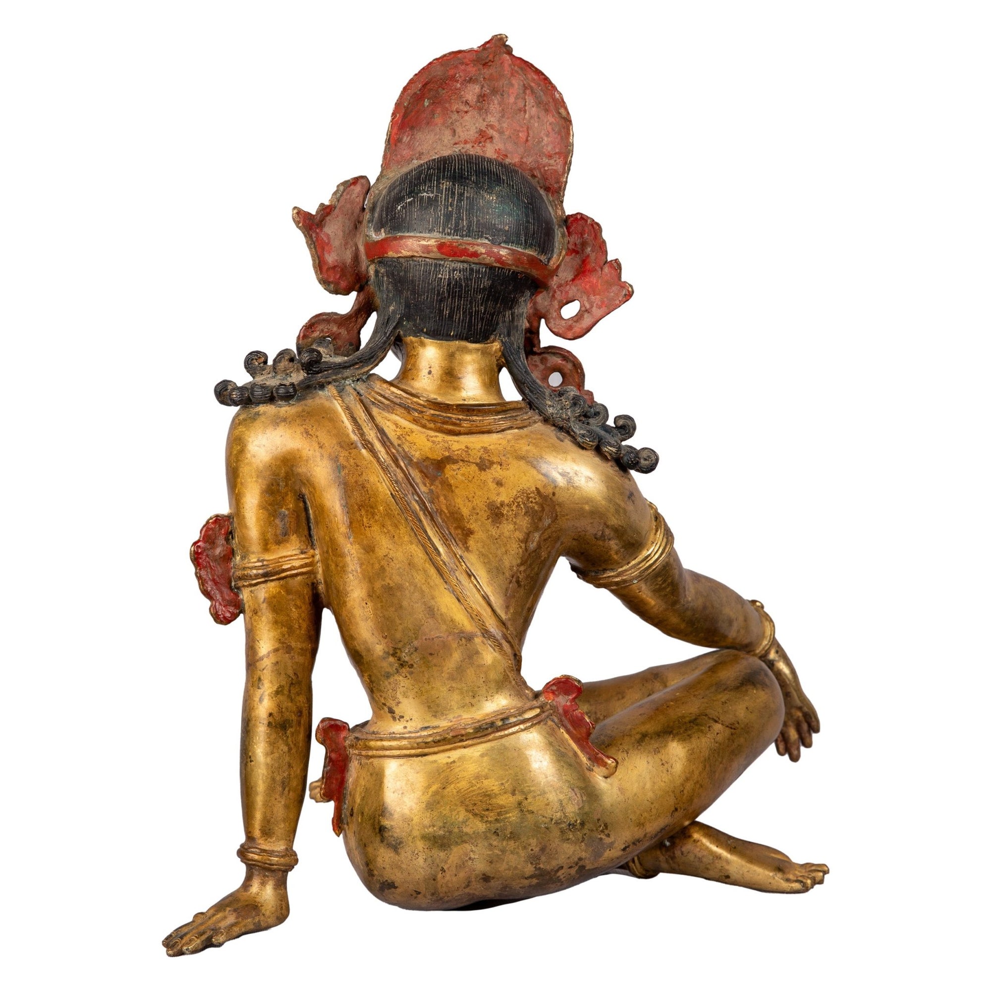 Back view — Patan craftsmanship.