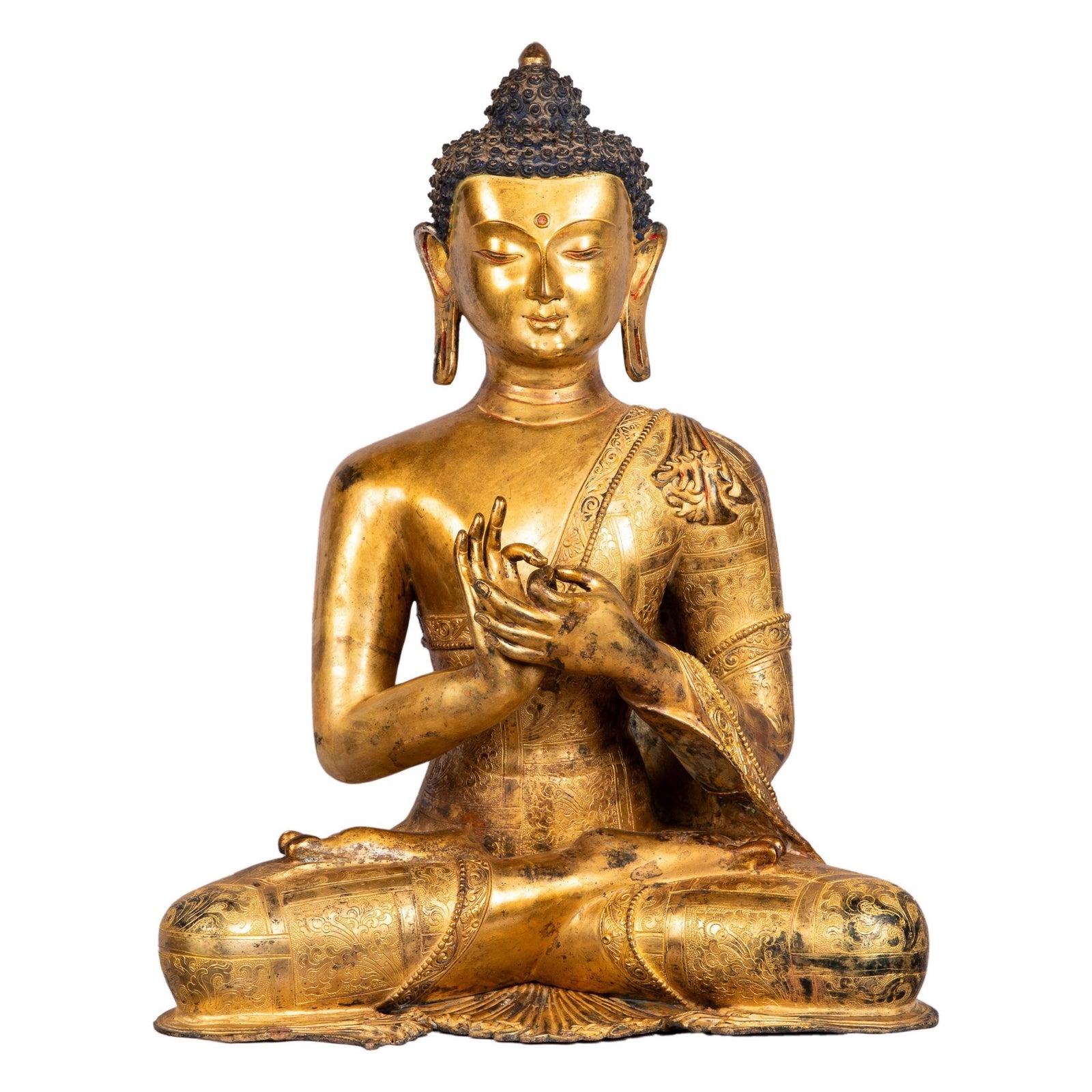 Maitreya – antique-style bronze statue handcrafted in Patan, Nepal by Newar master artisans – Himalay’Art, Himalayan art.artists – Himalay’Art, Himalayan art    